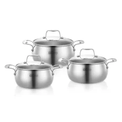 Bộ Nồi Olivo Steve CS - Bộ 3 Nồi