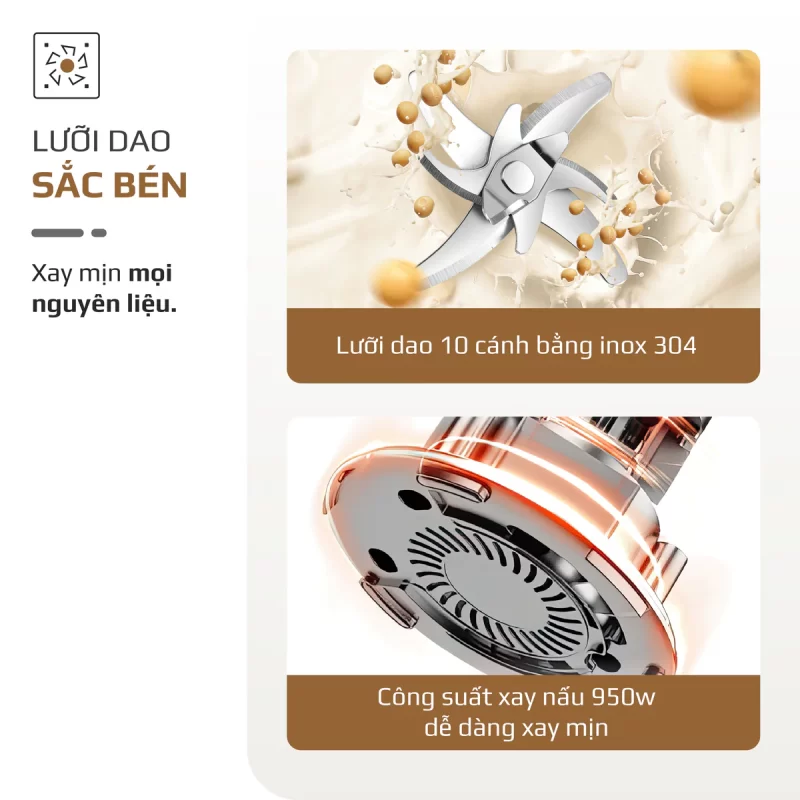 Máy Xay Nấu Đa Năng SNAPBEE CB1200