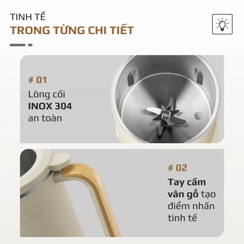Máy Xay Nấu Đa Năng SNAPBEE CB1200