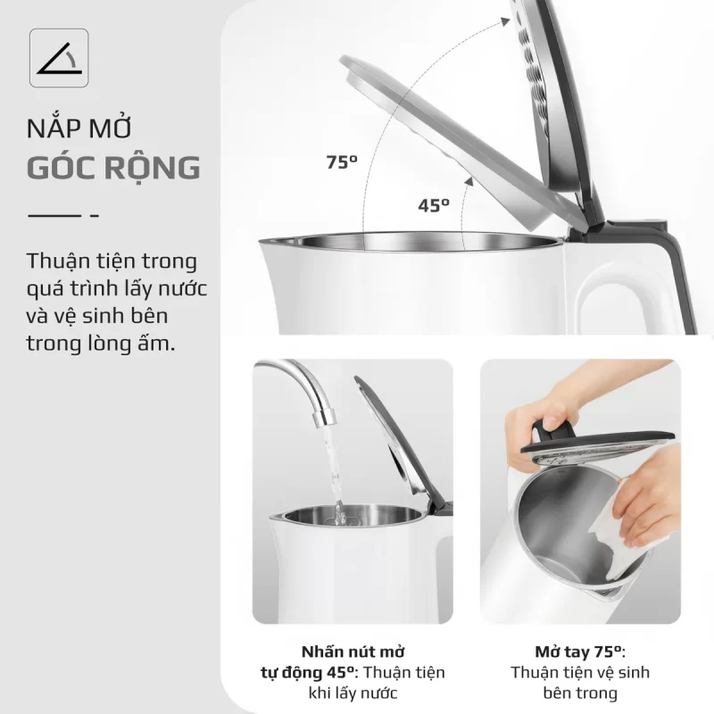 Ấm Siêu Tốc OLIVO EK200