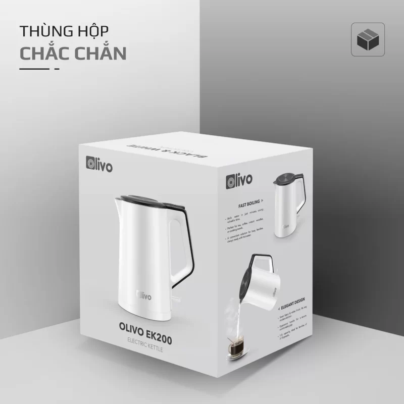Ấm Siêu Tốc OLIVO EK200