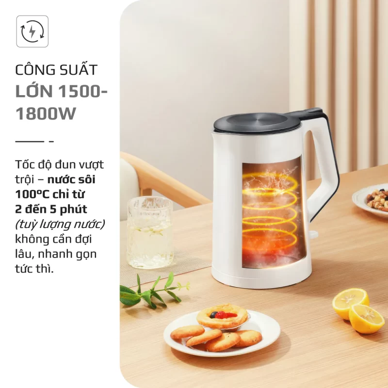 Ấm Siêu Tốc OLIVO EK200