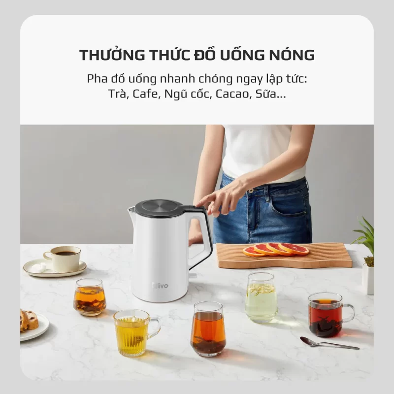 Ấm Siêu Tốc OLIVO EK200