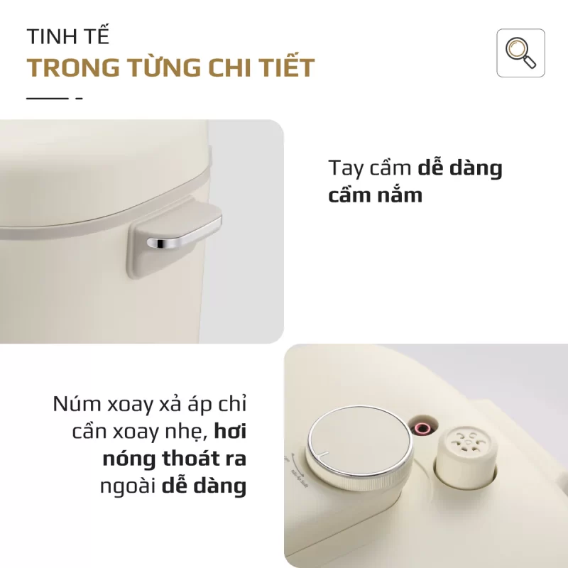 Nồi Áp Suất Điện Đa Năng OLIVO PC40
