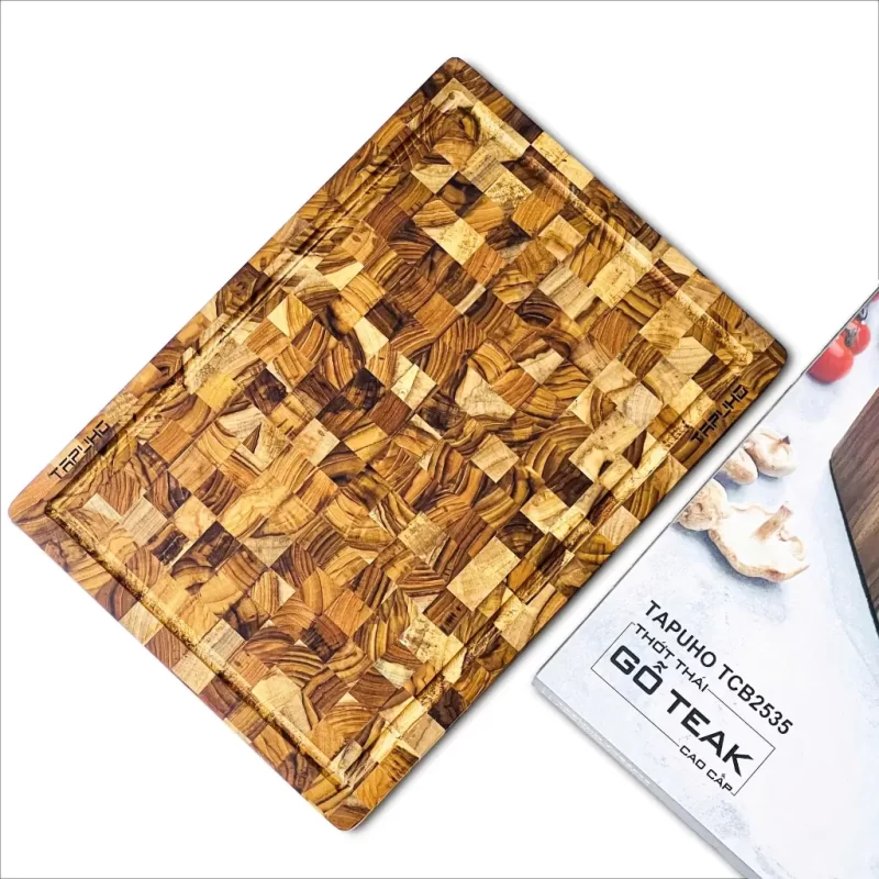 Thớt Thái Gỗ Teak (TCB2030)