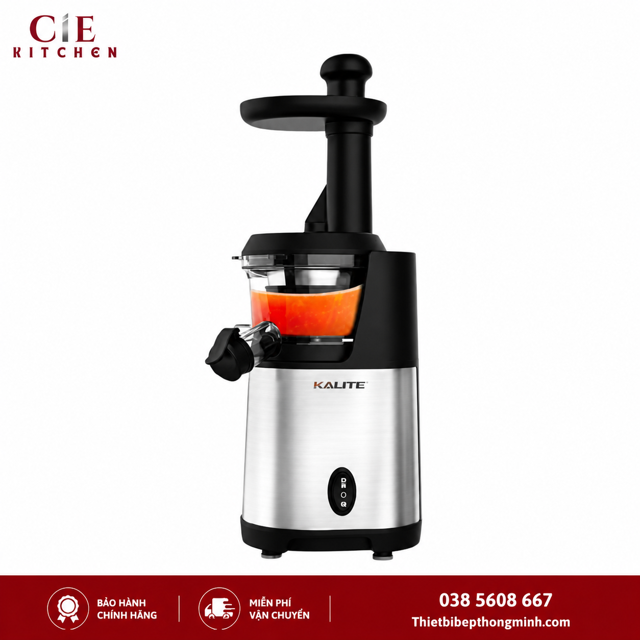 Máy ép chậm Kalite KSJ4412 Máy ép chậm Kalite KSJ4412