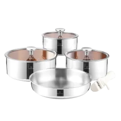 Bộ Nồi INOX 304 Cán Rời 8 Món Morico MC809