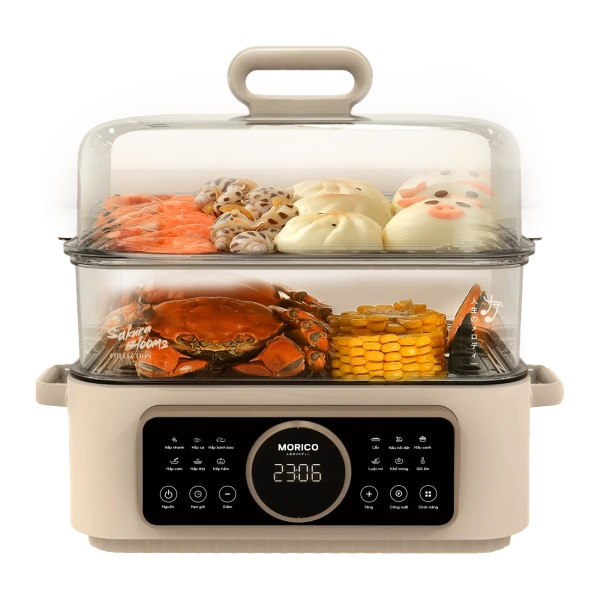 Nồi lẩu hấp đa năng MORICO MS508 Nồi lẩu hấp đa năng MORICO MS508