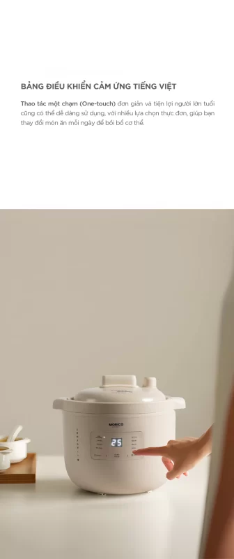Nồi nấu chậm đa năng MORICO MS6008