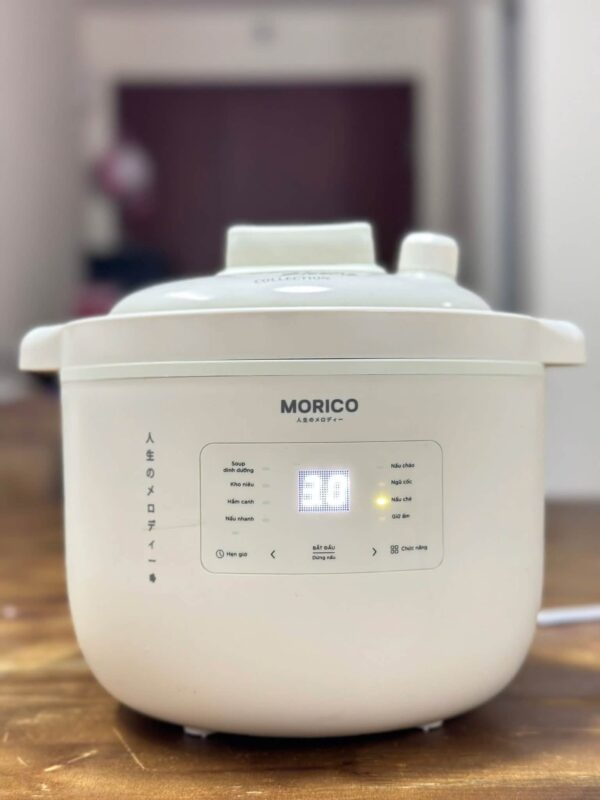 Nồi kho hầm Morico MS6008 đang ở chế độ nấu chè