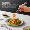 Bộ đũa inox 316 Kalite KCH01 chất liệu cao cấp kháng khuẩn