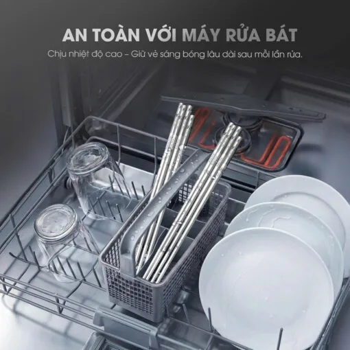 Bộ đũa inox 316 Kalite KCH01 chất liệu cao cấp kháng khuẩn
